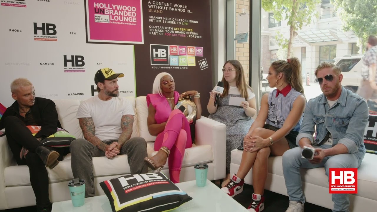 AEW's Britt Baker, Jade Cargill, Darby Allin, CM Punk, & Orange Cassidy @ SDCC | TV Insider