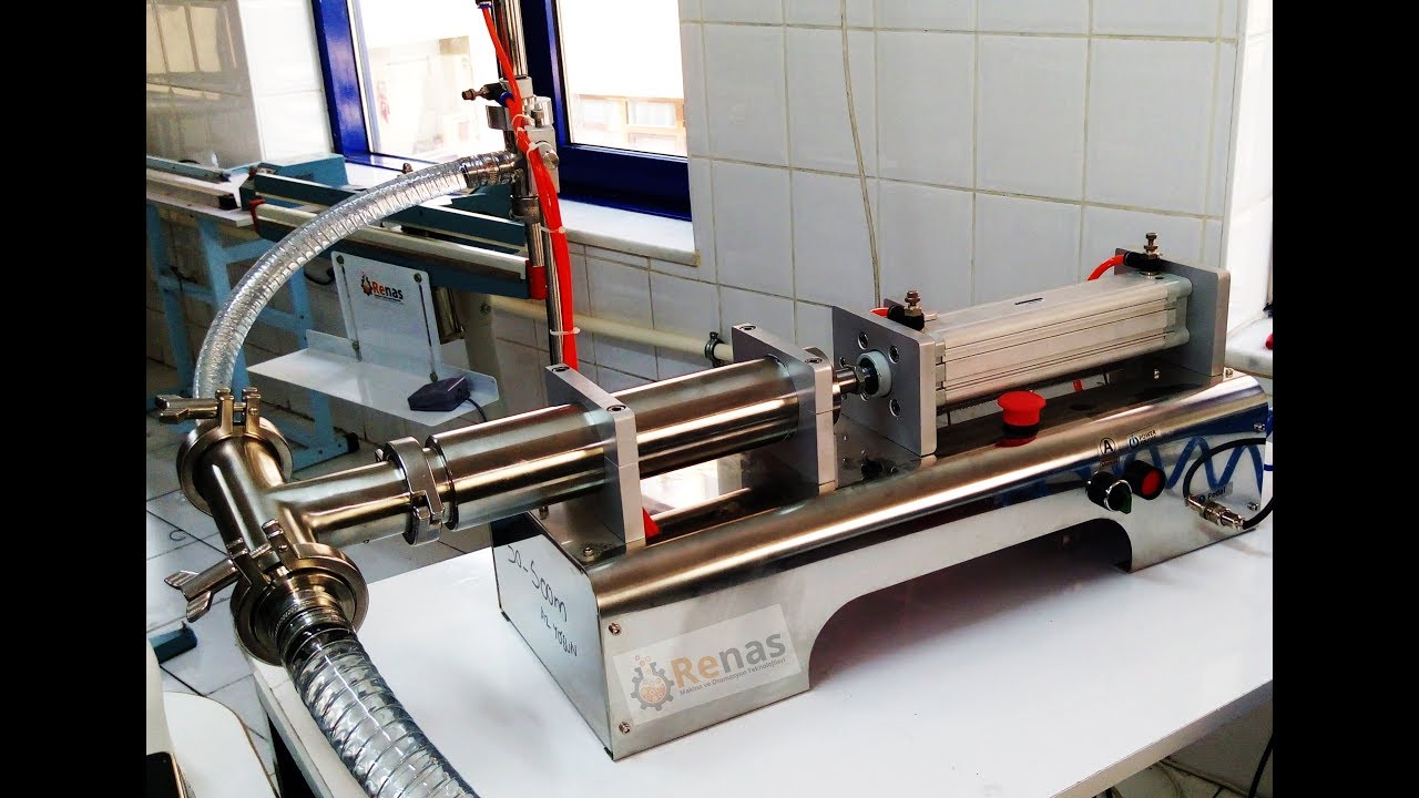 Renas Tek Nozullu Sıvı Dolum Makinesi
