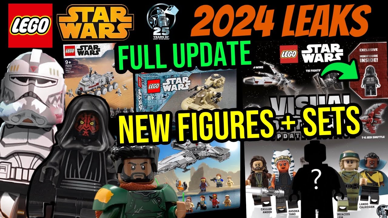 LEGO Star Wars 2024 Leaks UPDATE: Anniversary Figures FULL REVEAL