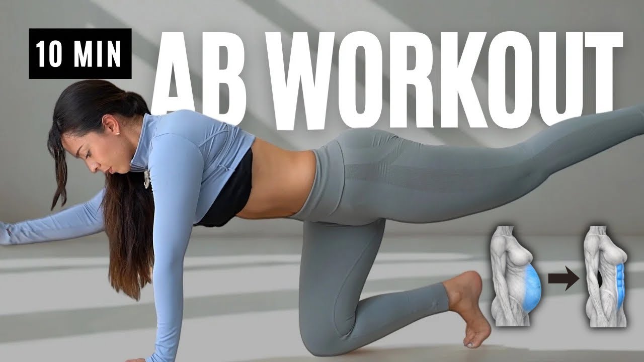 10 MIN KILLER ABS + CORE WORKOUT - No Equipment, No Repeats