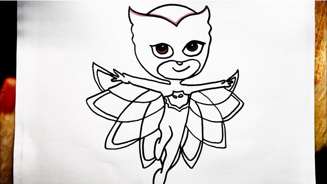 🦸🏼✨ Cute Flying Hero Drawing & Coloring for Kids | Easy Step-by-Step Art