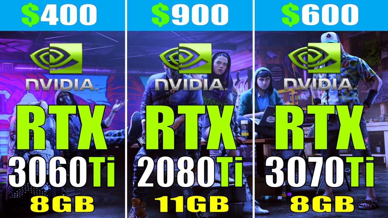 RTX 3060Ti vs RTX 2080Ti vs RTX 3070Ti || RYZEN 5 5600X || PC GAMES TEST ||