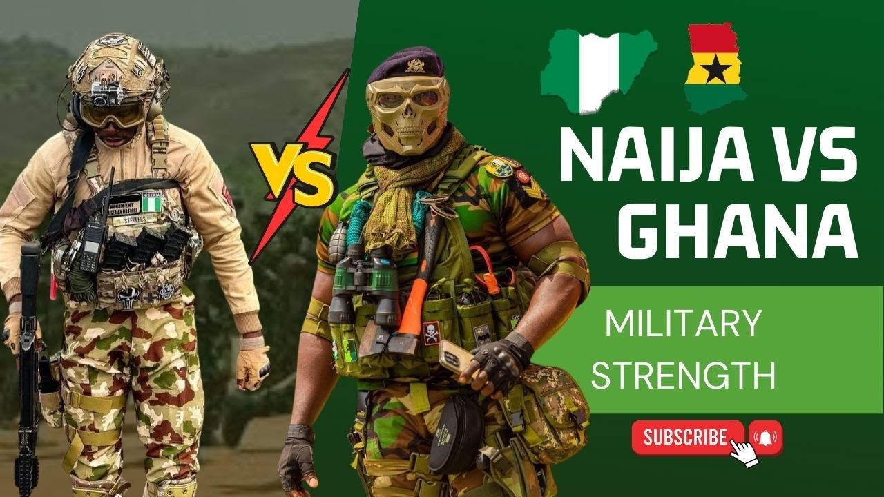 Ghana vs Nigeria Military Showdown: Who’s REALLY Stronger?  SHOCKING Facts!