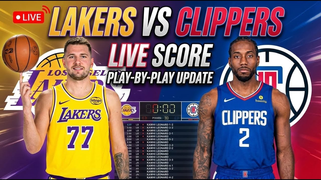 🔴LIVE : Lakers Vs Clippers | NBA 2026 | NBA Live Basket Ball Score