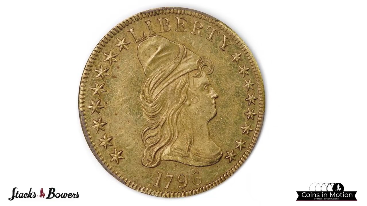 1796 Capped Bust Right Eagle. BD-1, Taraszka-6. Rarity-4. MS-62 (PCGS).