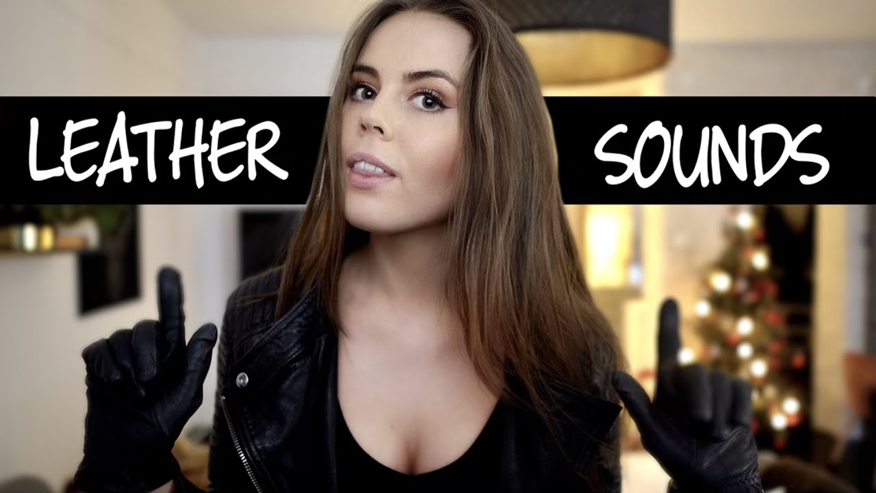 ASMR Leather Sounds (Jacket & Gloves)