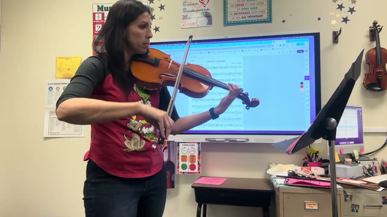 Mystic Caravan - Viola Practice Video
