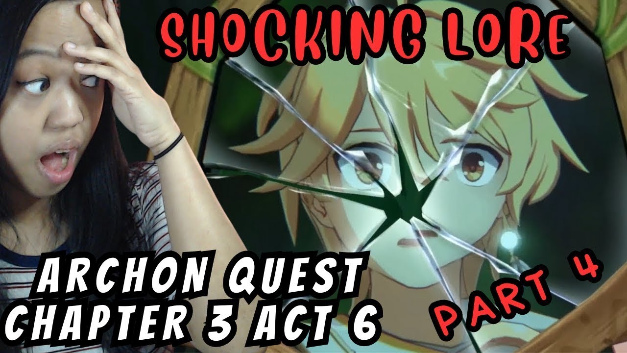 CONFUSED AT THE CREEPY MOMENT - Archon Quest Chapter 3 Act 6 | Genshin Impact (PART 3)