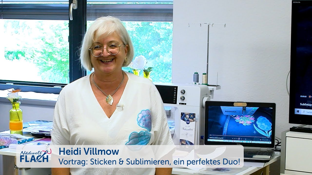 VIP-Sticksonntag 2024 | Vortrag: Sticken & Sublimieren, ein perfektes Duo!