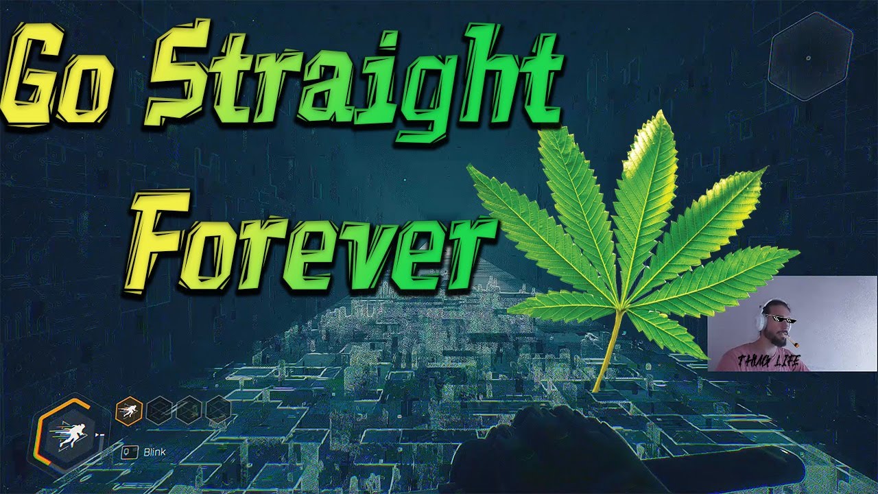 If you smoke WEED play this GAME (Ghostrunner) #1