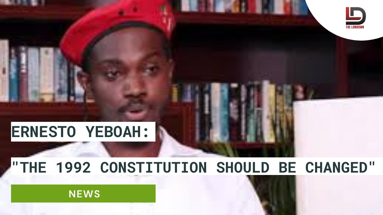 The Lowdown: Ernesto Yeboah talks about culture of silence, #Fixthecountry and other issues
