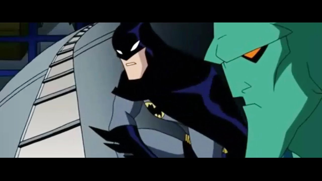 Batman & Martian Manhunter vs Alien Invasion :Full Fight [HD]