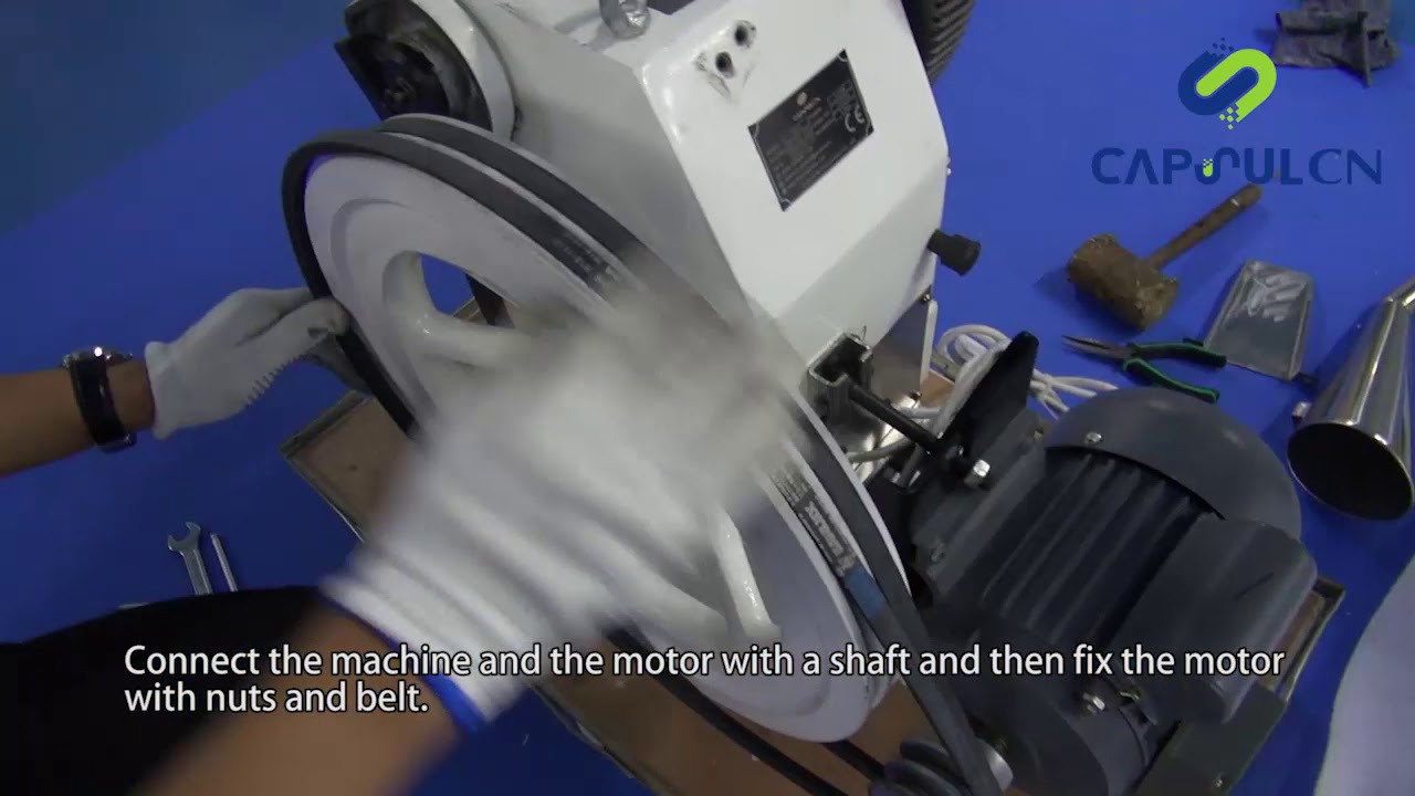 TDP6 Pill Press Machine Adjustment Operation Video