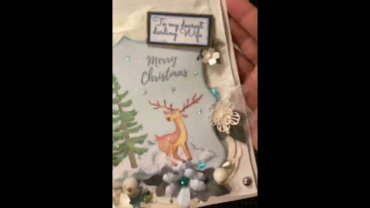 #shorts FREE KIT #christmashorts #christmascrafting #christmascards #cardmakingtutorials
