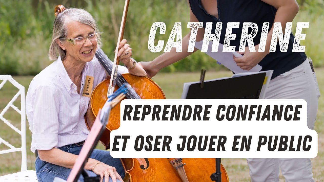 Reprendre confiance et oser jouer en public : l’aventure de Catherine | @JeanneDorche