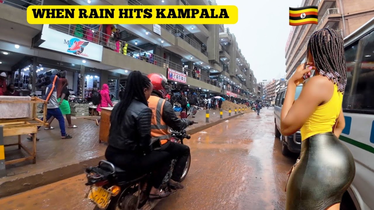 🌧️When Rain Hits Kampala… This Is What Happens! 🇺🇬