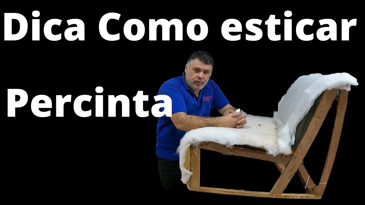 DICA COMO AJEITAR PERCINTA ASENTO POLTRONA