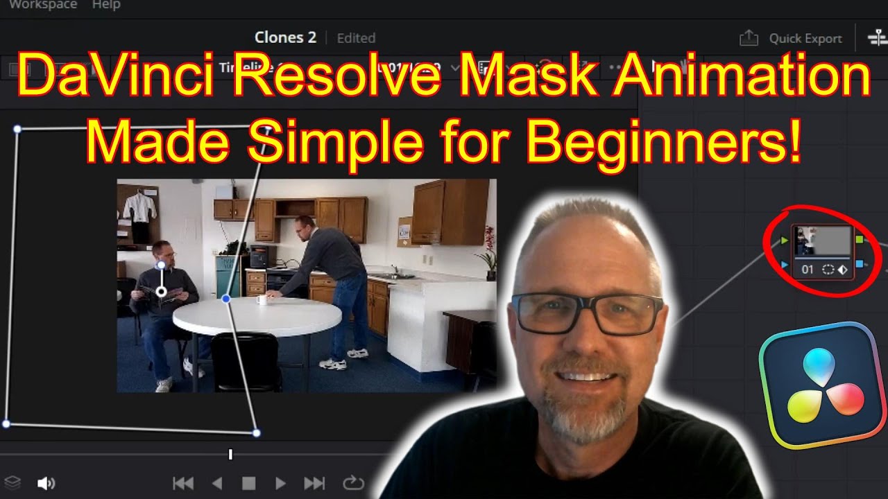 DaVinci Resolve Mask Animation Made Simple for Beginners!
