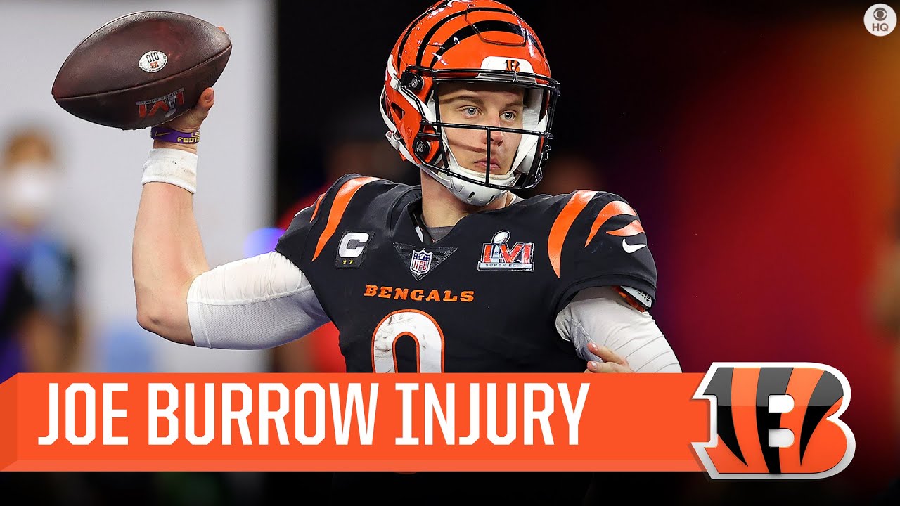 Joe Burrow Suffers Knee Sprain in Super Bowl Loss | CBS Sports HQ