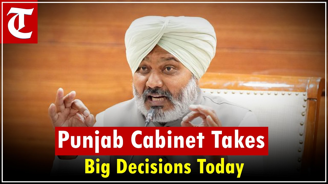 Punjab Cabinet Decisions LIVE: Harpal Cheema, Harjot Bains Brief Media on Key Decisions