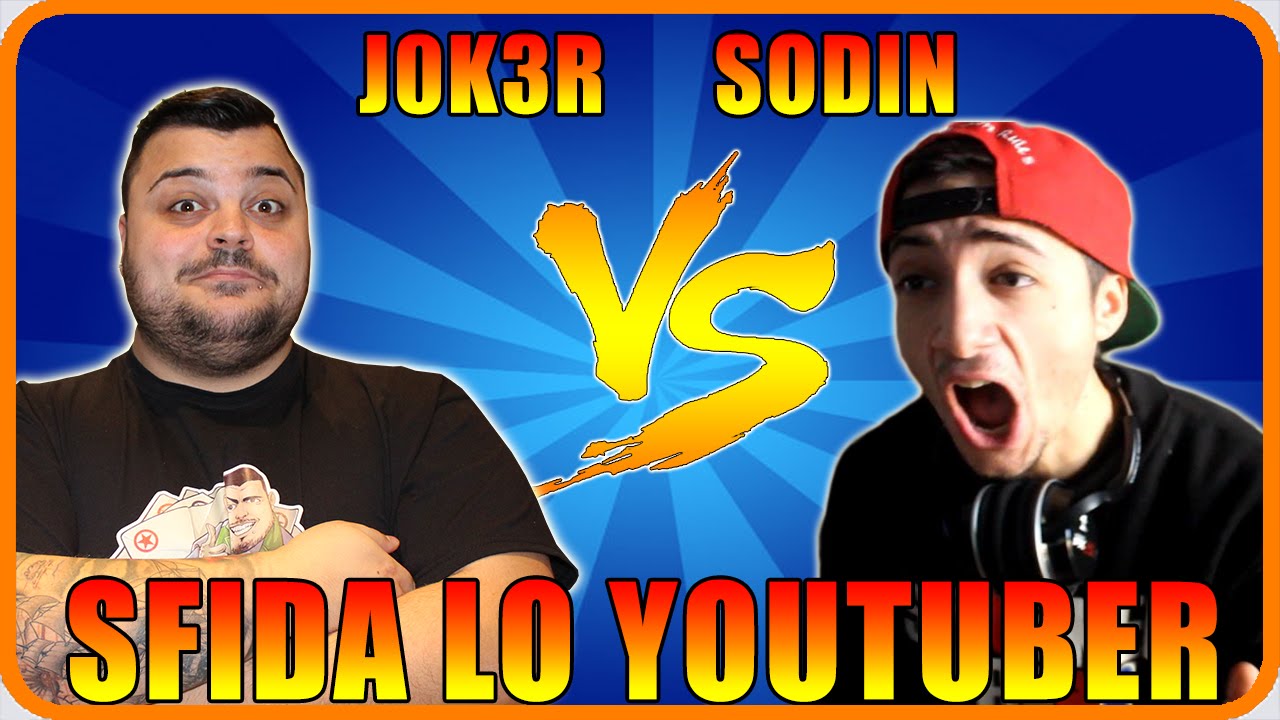 FIFA 15 SFIDA LO YOUTUBER : J0k3R vs SODIN ! EPICO [60FPS]