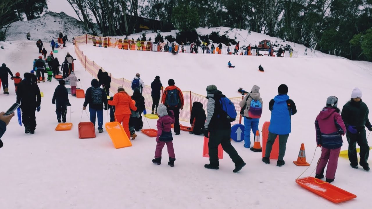 Winter in Melbourne Australia - Mount Buller Victoria Walkthrough 2022