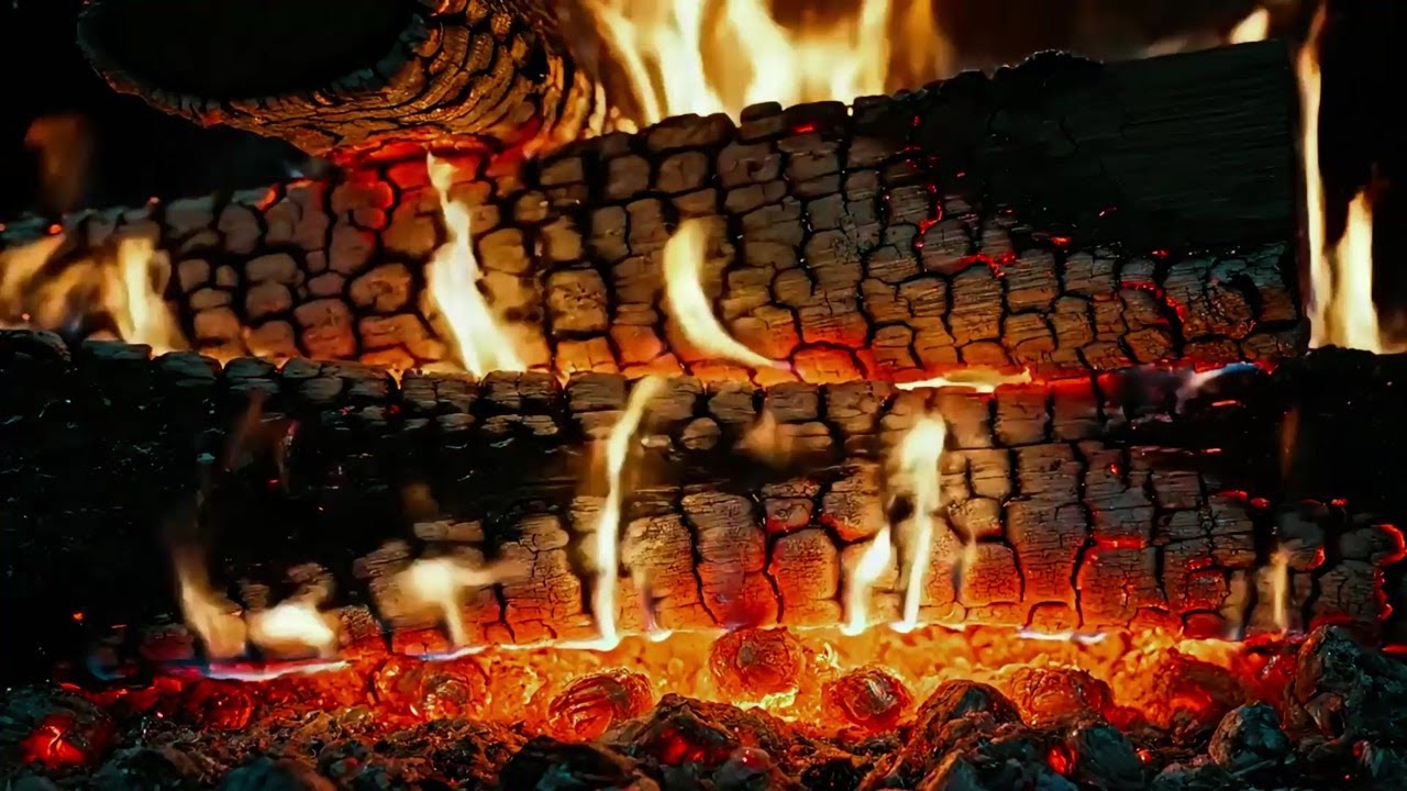 Midnight Fireplace – Deep Sleep Nature Ambience