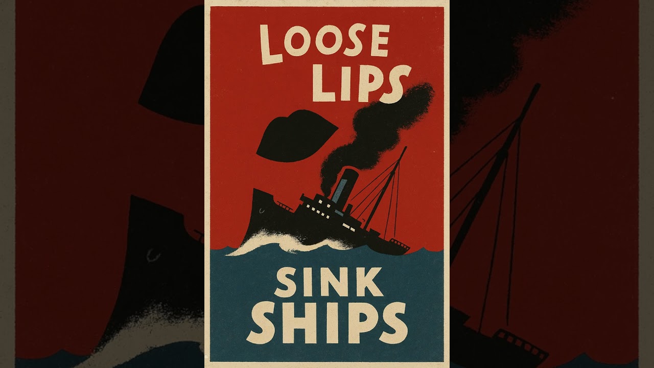 Loose lips sink ships