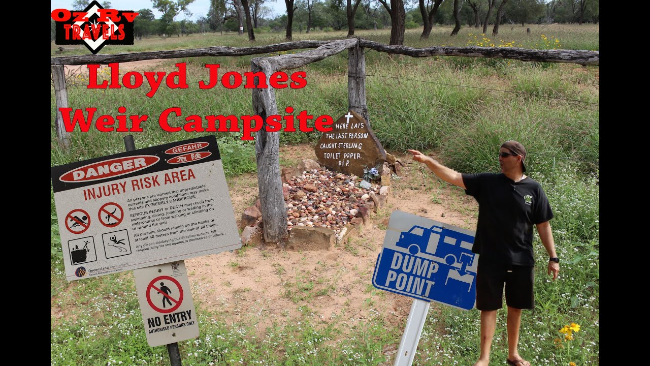 CHEAP CAMPING @ Lloyd Jones Weir In Queensland Under $5..