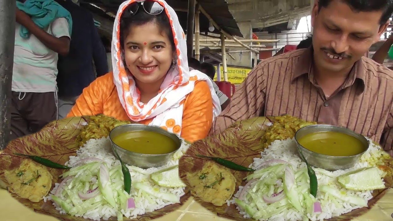Lunch with Mintu Da ( Nidhir Hotel Barrackpore ) | Unlimited Rice Fish Thali Only 60 rs Plate