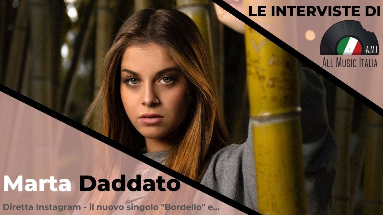 Marta Daddato Intervista Diretta Instagram
