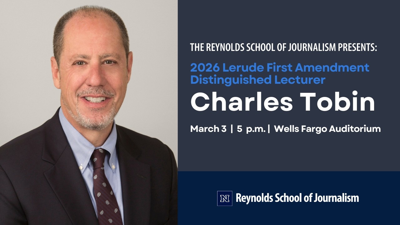 2026 Lerude First Amendment Distinguished Lecturer Forum | Charles Tobin