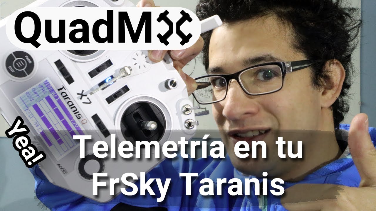 Como activar telemetria en tu FrSky Taranis - Español