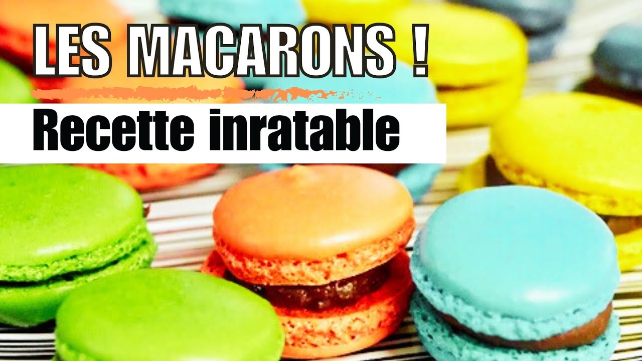 MACARONS pour DEBUTANT super FACILE - Technique Simple