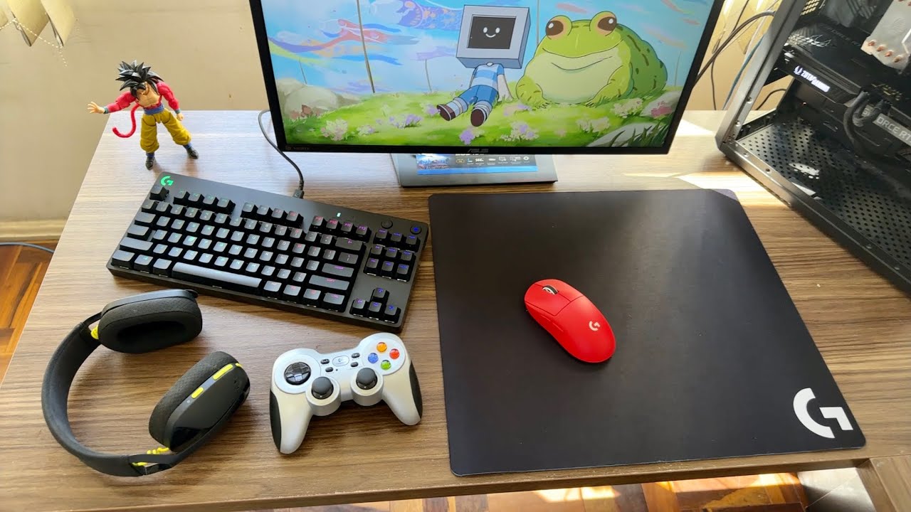 Montei um Setup todo da Logitech