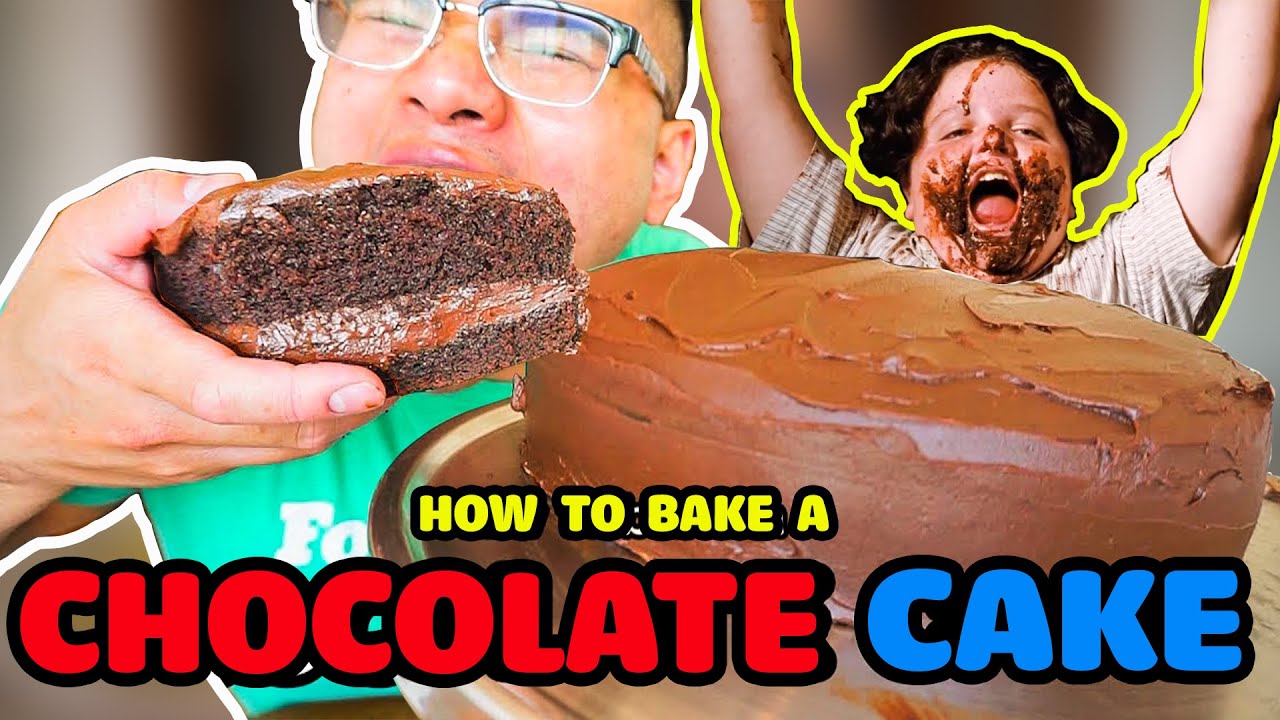How to bake a CHOCOLATE CAKE