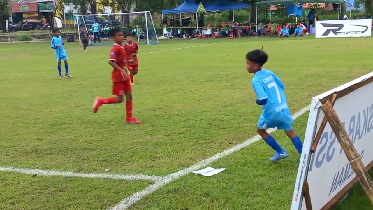 SSB Satria Muda Triharjo U10(1)Vs(0)SSB Pandawaharjo Bantul U10(4 besar)#AMSCup #PialaBupatiSleman