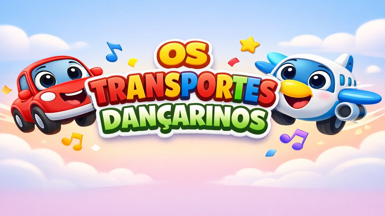 MÚSICA INFANTIL OS TRANSPORTES DANÇARINOS 💃🚂 ✈️ 🚗CANÇÃO PARA BEBÊS 👶🎶 EDUCATIVA