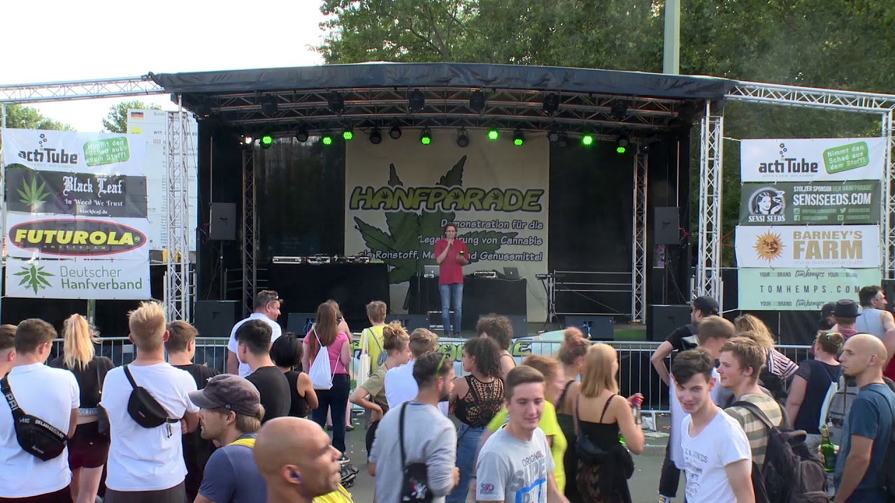 Steffen Geyer (Aktivist) - Hanfparade 2019