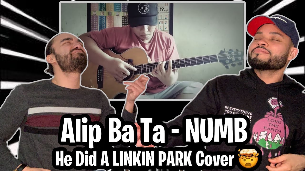 Alip Ba Ta - Numb (Linkin Park) | Реакция на кавер на гитаре в стиле фингерстайл!!