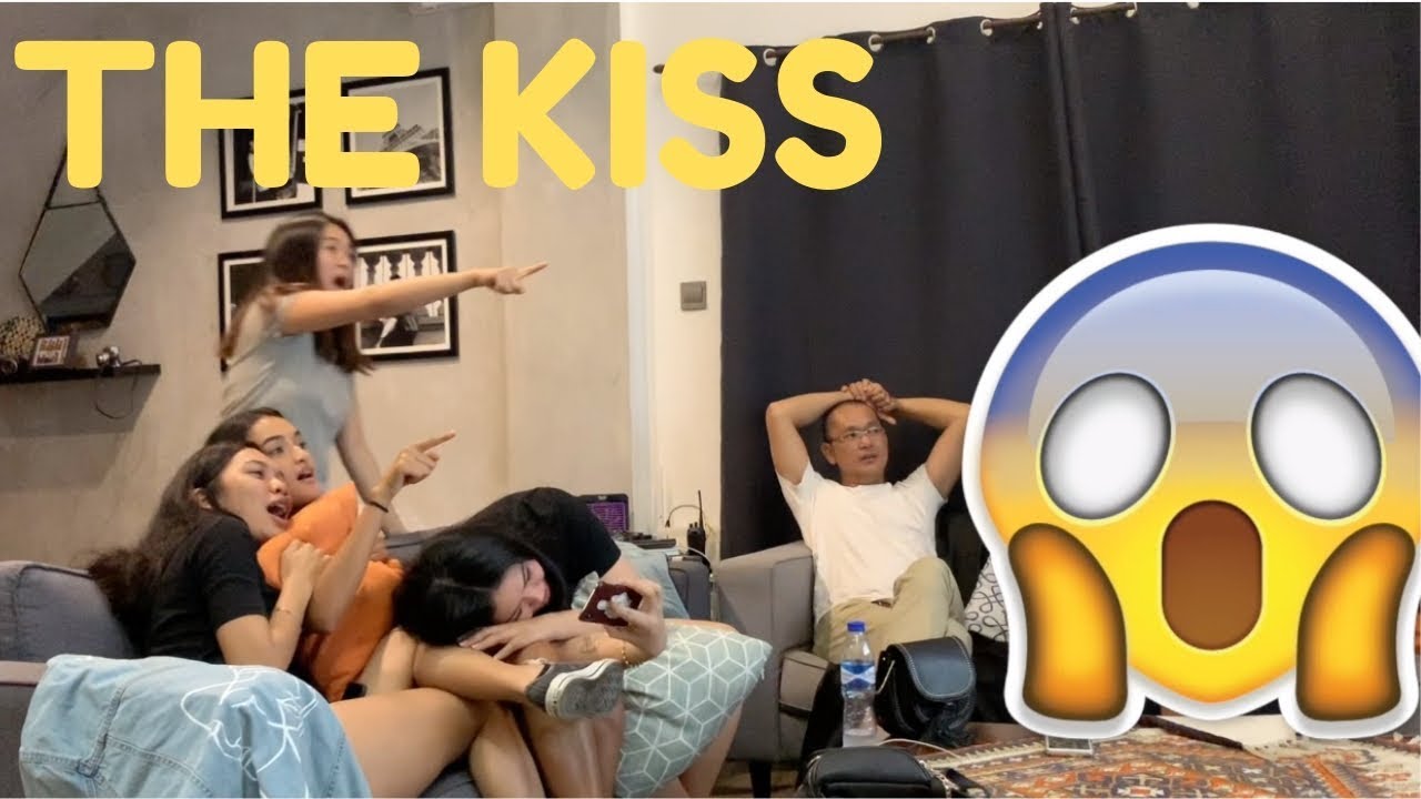 Yanong Family Reaction - The Kiss | Nikki Yanong Benson