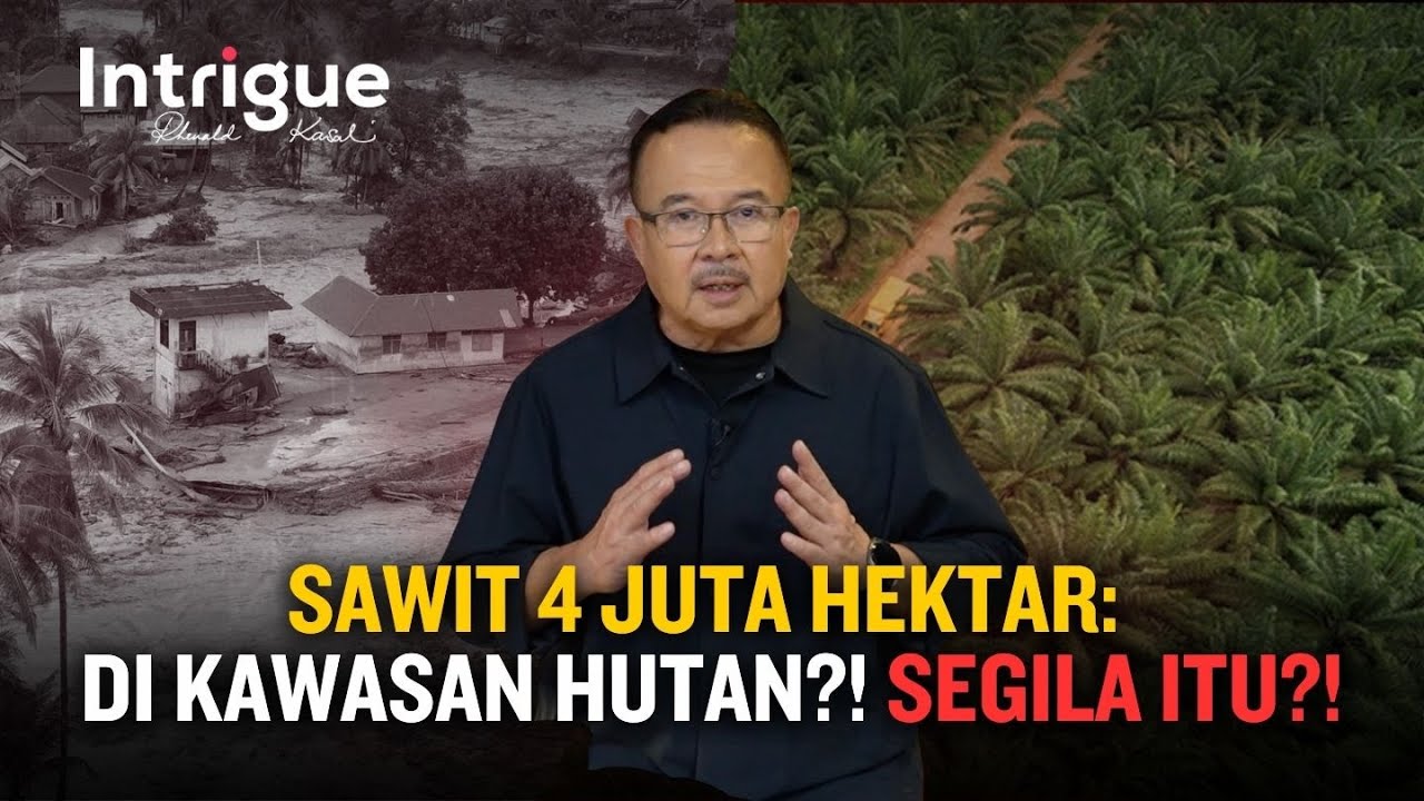 Penasehat MENHUT BICARA: Dibalik Banjir Sumatra, Land Clearing Tambang & Sawit #IntrigueRK