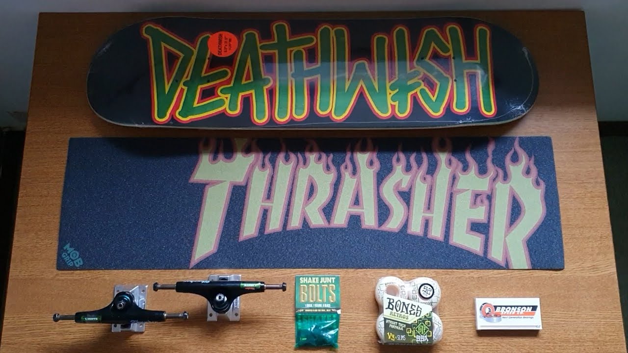 🔥NEW SKATEBOARD SETUP🔥