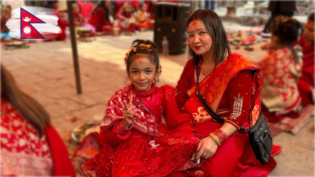 NIÑAS DIOSAS DE NEPAL🇳🇵Katmandú