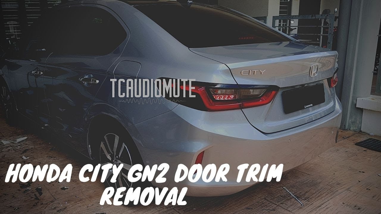 HOW TO REMOVE HONDA CITY GN2 DOOR TRIM /CARA NAK BUKA DOOR TRIM HONDA CITY GN2. NEW HONDA CITY 2020