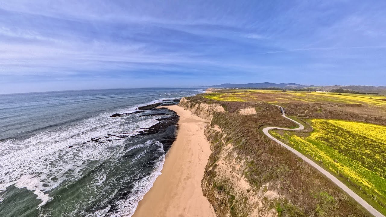Late January on the Half Moon Bay Coastline