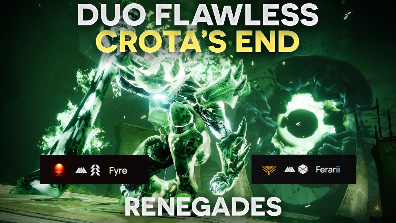 Duo Flawless Crota's End (Renegades)