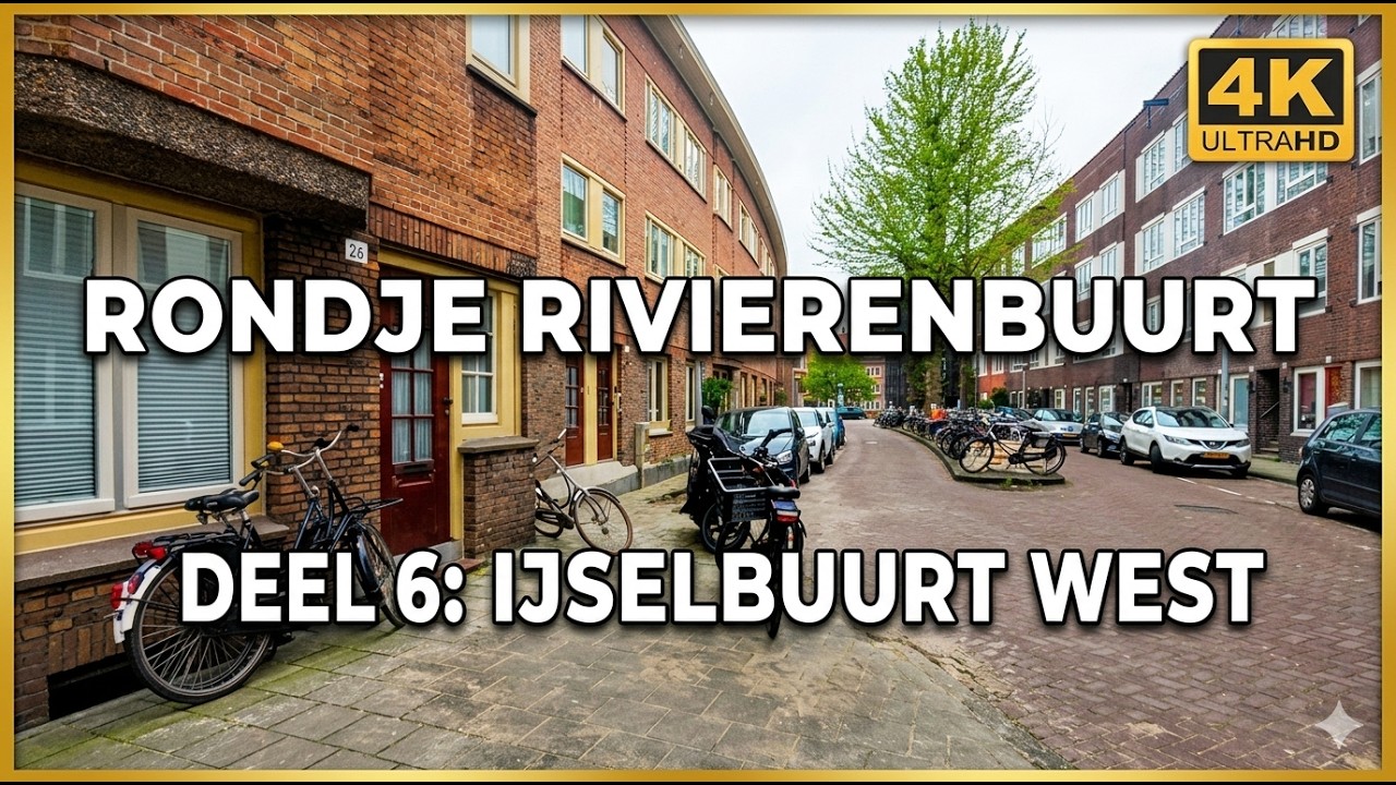 RONDJE RIVIERENBUURT (DEEL 6) - AMSTERDAM [4K] @WalkWatch01
