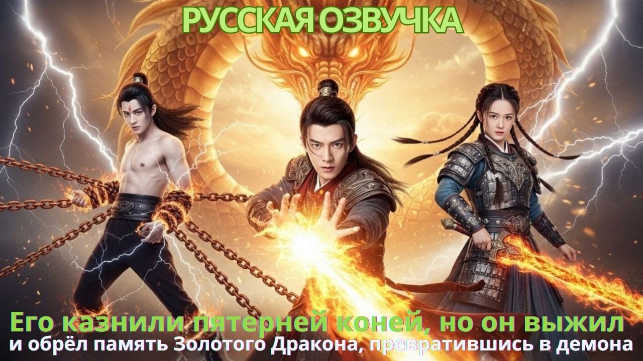 Его казнили пятерней коней, но он выжил и обрёл память Золотого Дракона, превратившись в демона
