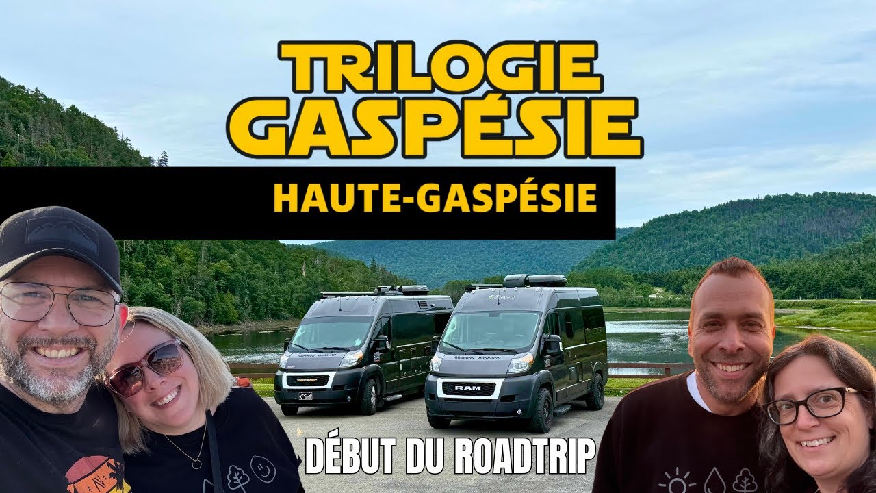 ROAD TRIP EN GASPÉSIE - ÉPISODE 1 | Une aventure entre saumons, montagnes et phares 